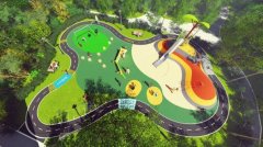 2021永嘉桥下学游乐淘气堡设计，景观设计培训
