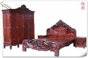 广州市老红木家具回收高价大红酸枝花梨木二手卧室客厅红木家具回