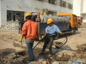 天津西青区大卷子工业园管道高压清洗、厂区化粪池清理、单位抽粪