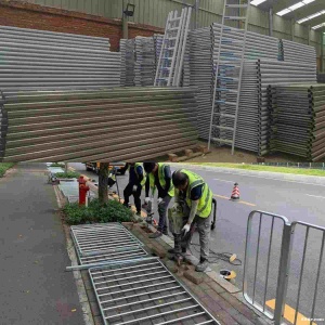 广州公道路围栏市政护栏厂家 交通护栏马路隔离栏批发