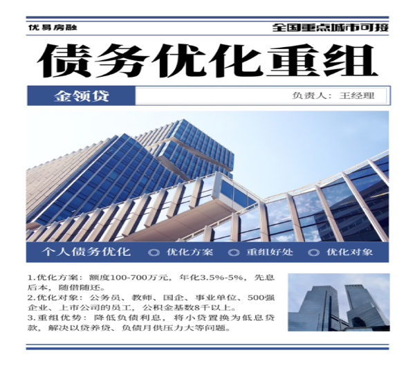 上海市白领高负债优化重组达成案例2024