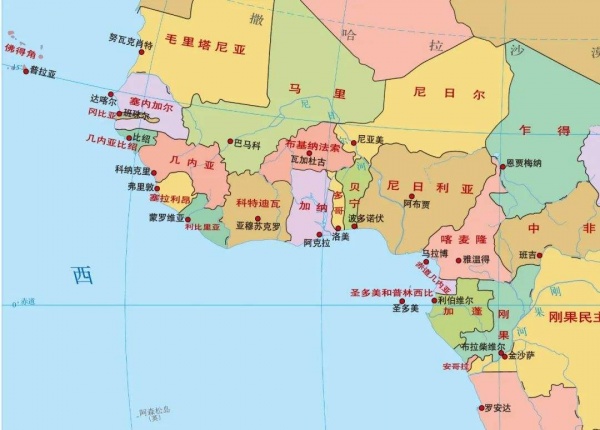 广州至西非国际海运