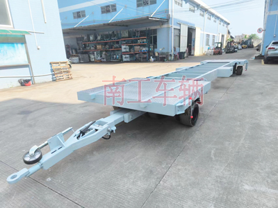 18吨大型船艇转运工具平板拖车